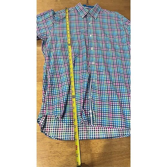 1930 TAILORBYRD COLLECTION MENS CHECKED BUTTON DOWN MENS SZ L - Picture 10 of 12